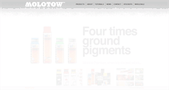 Desktop Screenshot of molotow.com.au